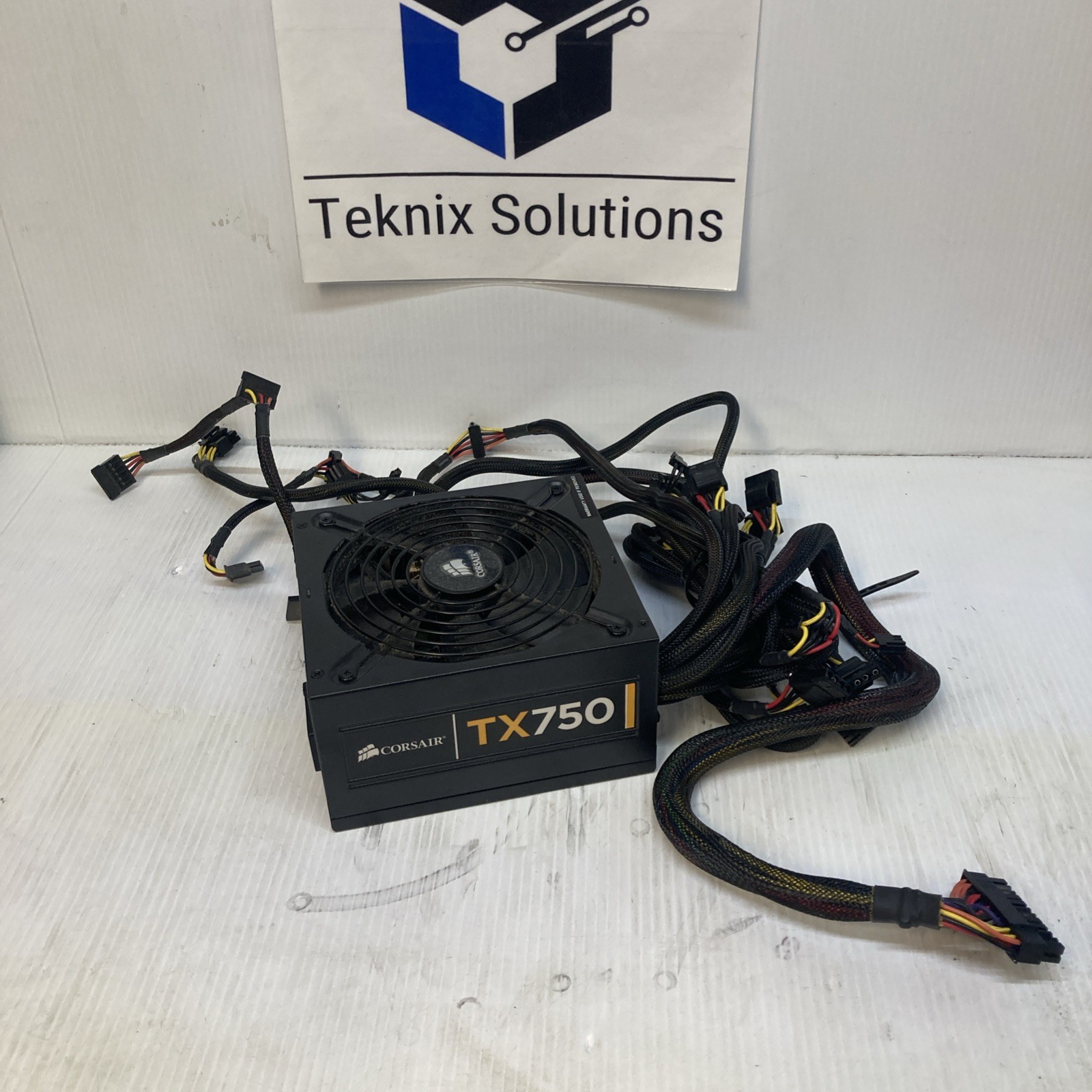 PSU-Corsair TX750 750W ATX Power Supply CMPSU-750TXV2 Surge Protection 20+4 Pin