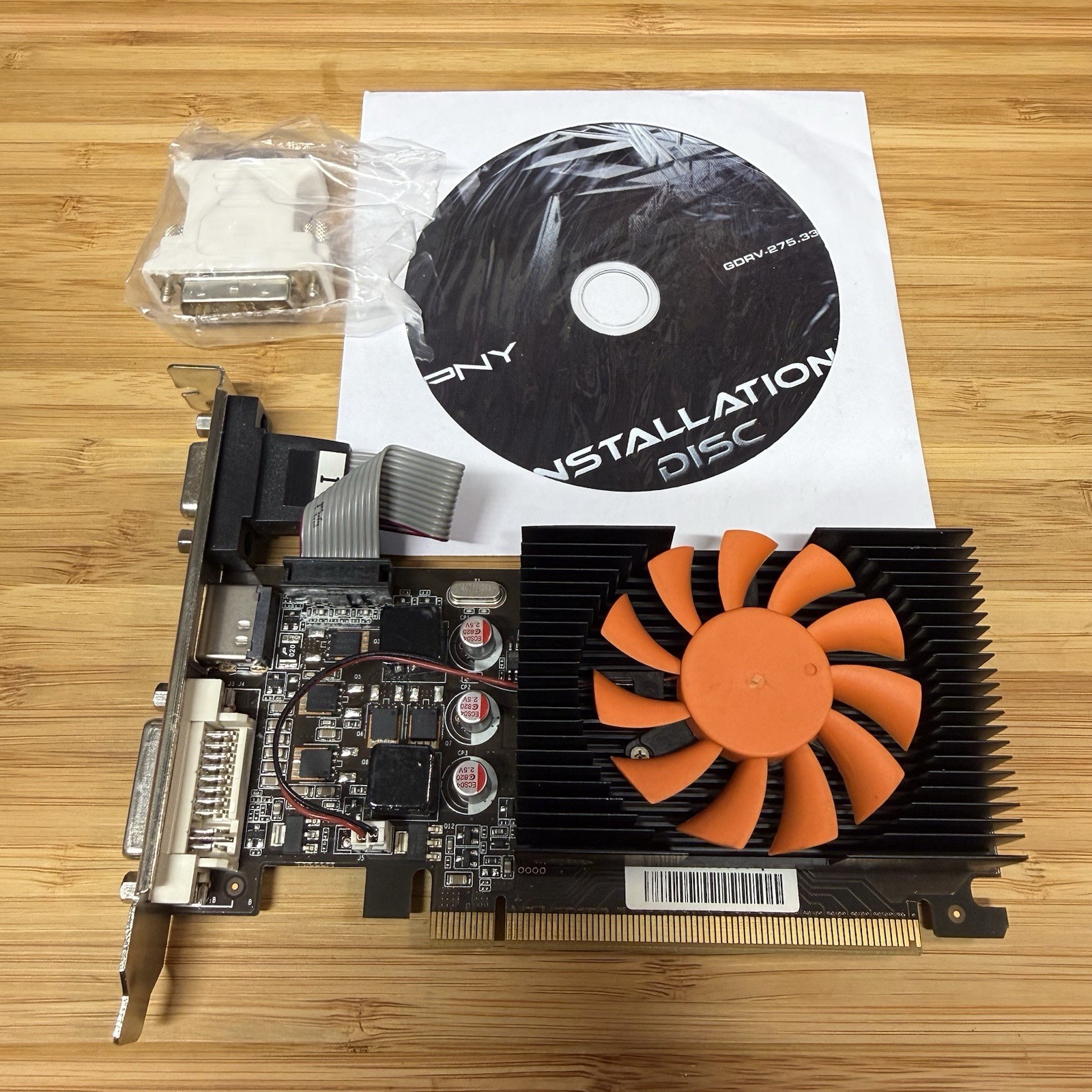 PNY NVIDIA GeForce GT 430 2GB PCI-E Graphics Card HDMI DVI VGA With Driver CD