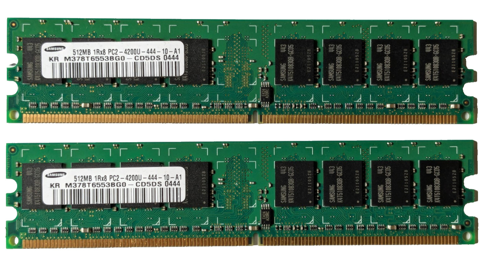 Samsung 2 x 512mb PC2 4200U 533mhz Dell Dimension 8400 Desktop Memory RAM
