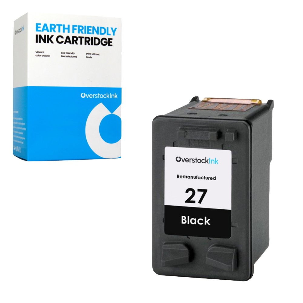 1-PK Compatible OSI 27 Black Ink Cartridge for HP DeskJet 3322 3325 3420 3425