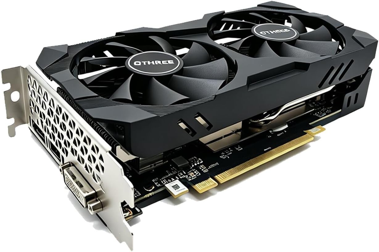 Radeon RX 560 XT 8GB GDDR5 Graphics Card,1792SP,128 Bits,DVI,HDMI,DP,Gaming Vide