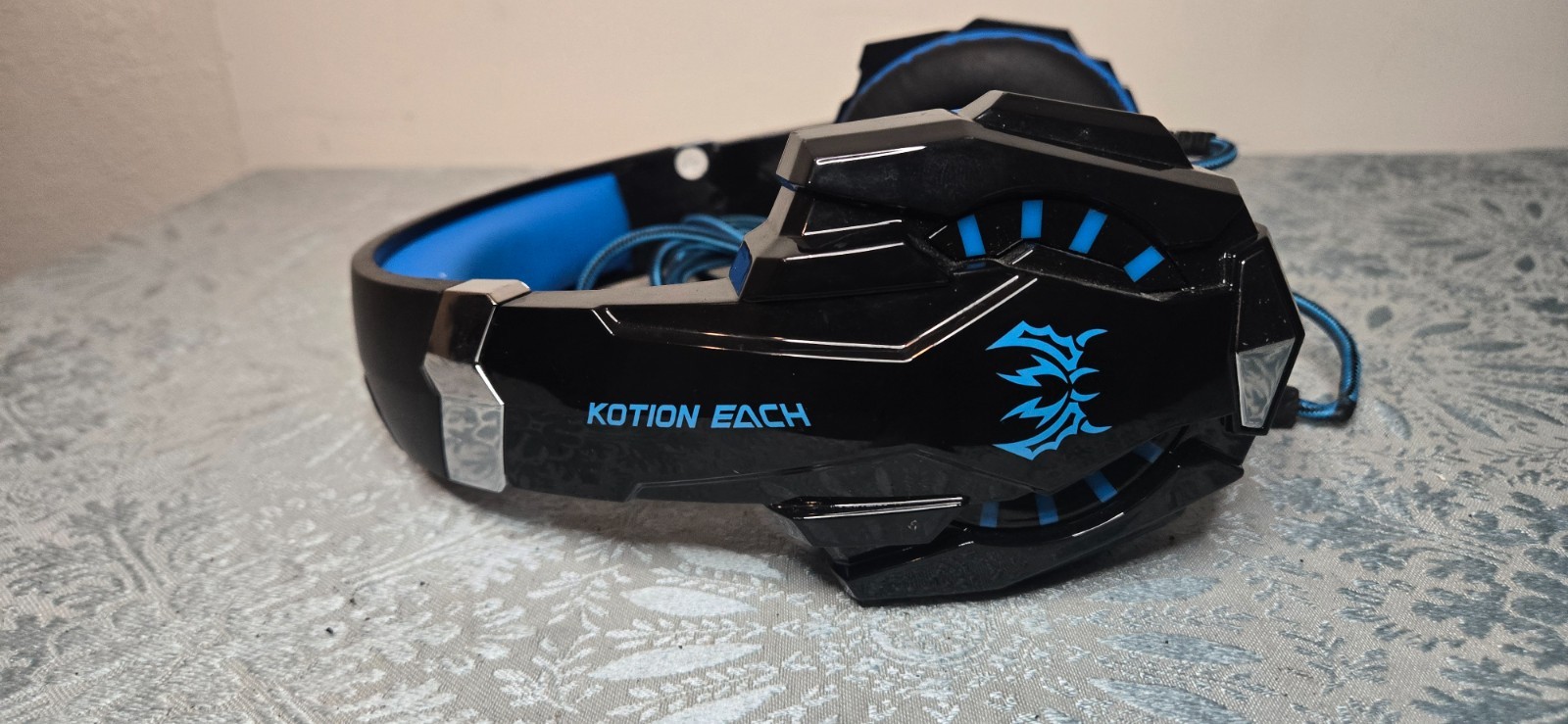 KOTION EACH G9000 Gaming Headset Headphone Over Ear Noise Cancelling USB & Jack