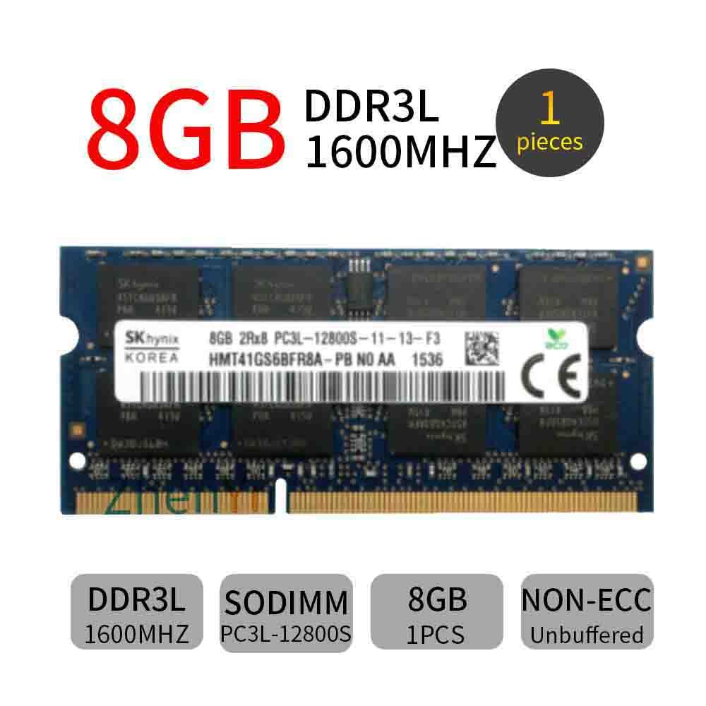 SKHynix 32GB 16GB 8GB DDR3L 1600MHz PC3L-12800S 204Pin SODIMM Laptop Memory RAM
