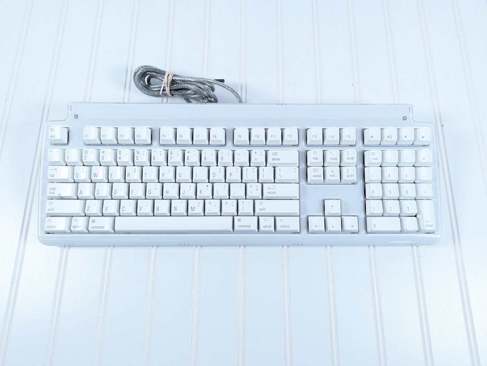 Matias Tactile Pro 4 FK302 Mechanical Wired White QWERTY English Keyboard Mac