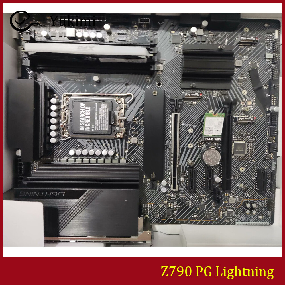 FOR ASROCK Z790 PG Lightning DDR5*4 256GB HDMI 2.1 LGA1700 ATX Motherboard Test