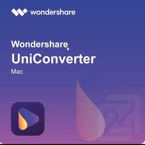 Wondershare UniConverter 17 -Perpetual for Mac Over 1000 formats Activation Card