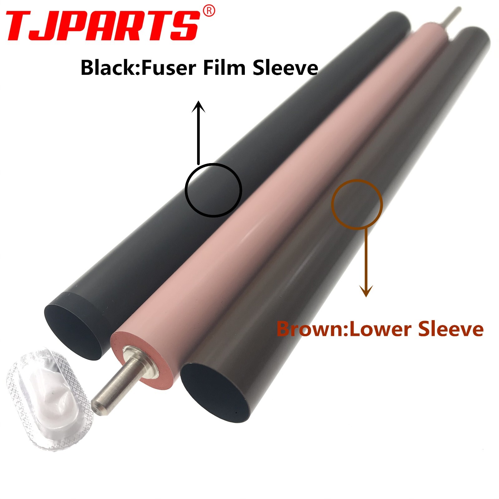 OEM Fuser Film Sleeve Lower Sleeve Pressure Roller for HP M377 M477 M452 M454