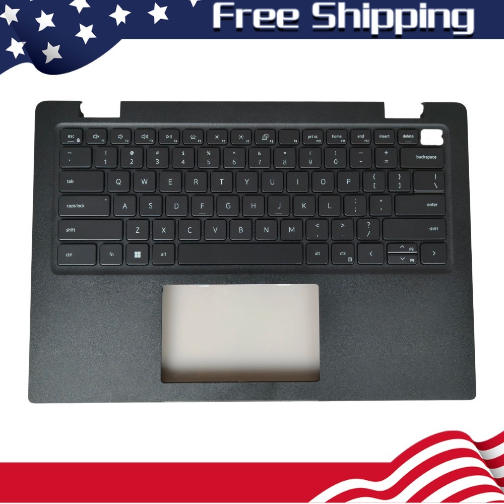 New Black Palmrest 4PX9K For dell Latitude 3420 E3420 Backlit Keyboard 04PX9K US