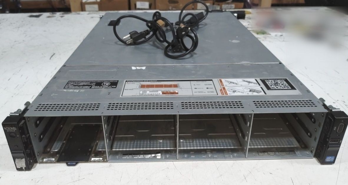 Dell PowerEdge R720XD Server 12x3.5 2*Intel Xeon E5-2609 2.4GHz 32GB SEE NOTES