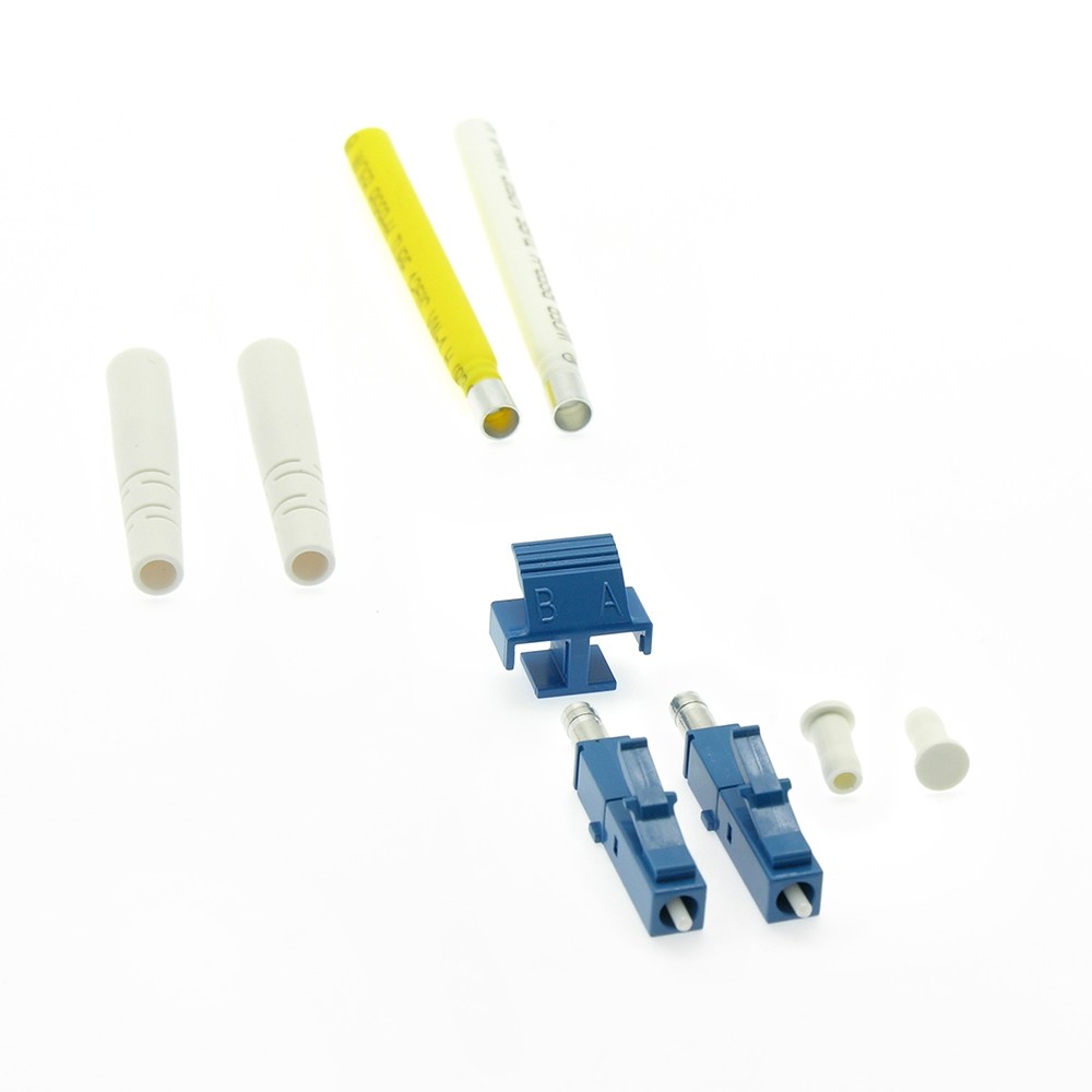 15 Pack of LC/UPC Singlemode Duplex 2mm Connector Blue (10pack)