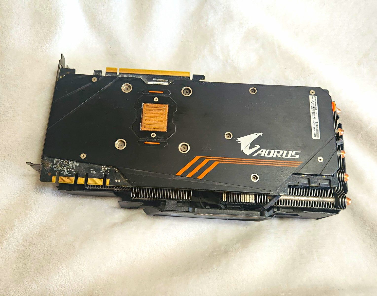 AORUS NVIDIA GeForce GTX 1080 8GB GDDR5 PCIe x16 HDMI/DP/DVI DX12