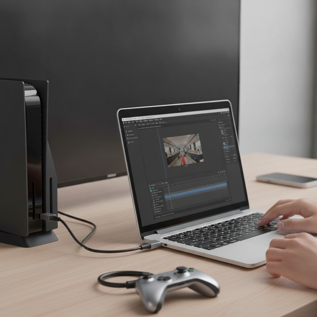 Video Capture Card 4K HDMI to 1080P USB-C for Seamless Streaming