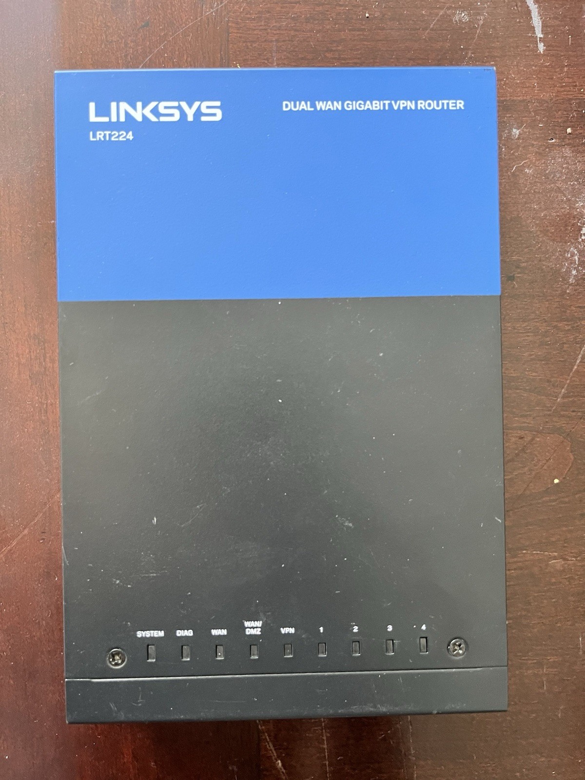 Linksys LRT224 Dual Wan Gigabit VPN Router