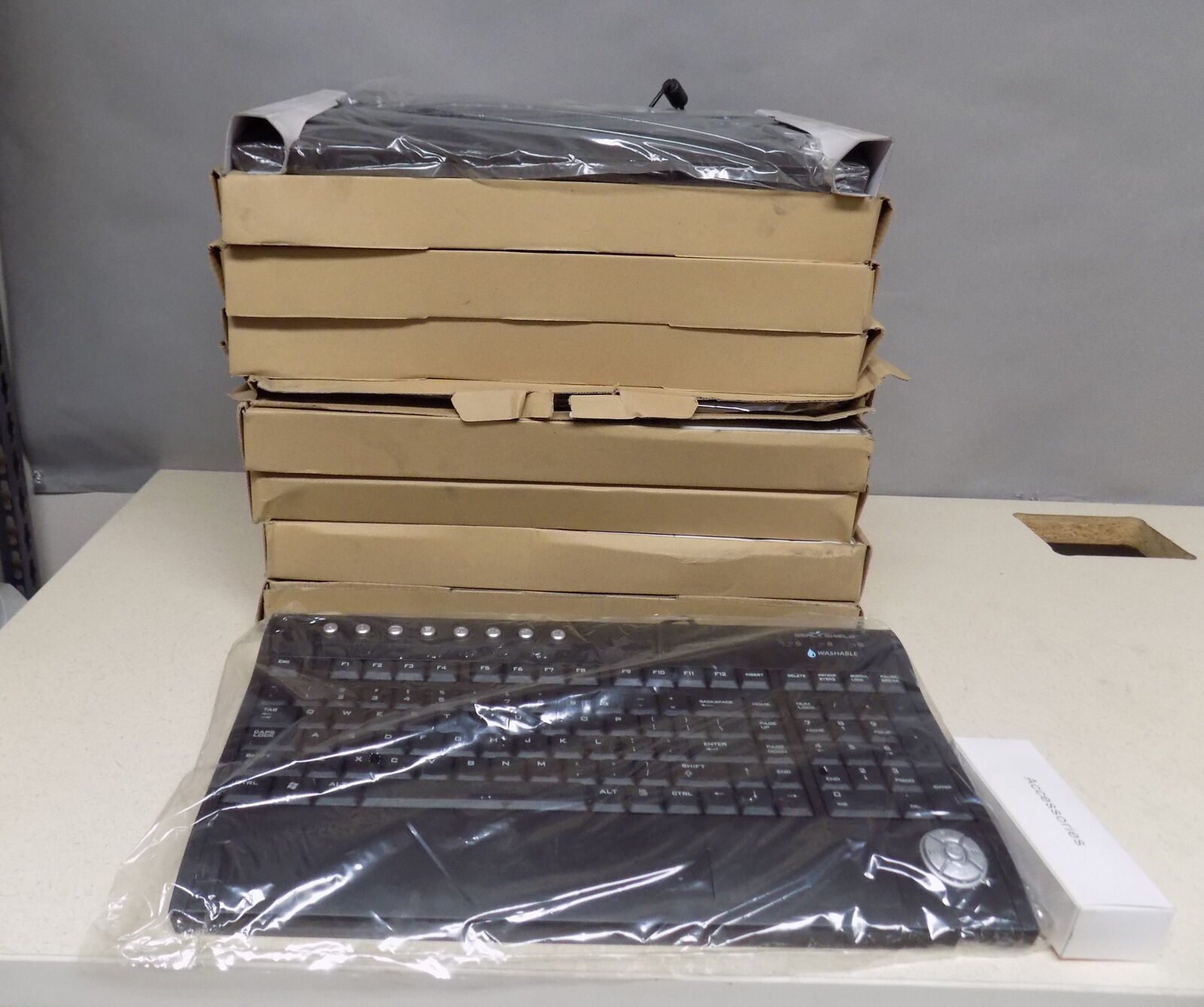 Lot of 10 - Seal Shield Silver Surf Multimedia Keyboard (USA) Model# 103 