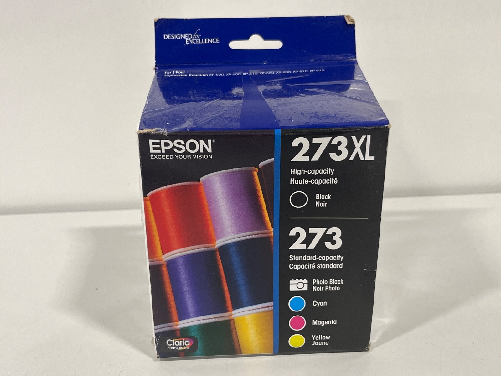 Epson 273XL Multicolored Cartridge Ink - 5 Pieces NEW