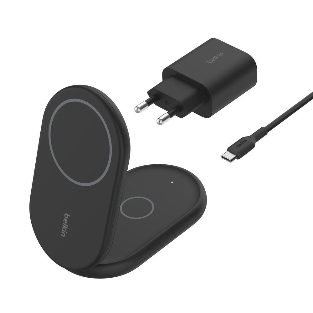 Belkin WIZ028VFBK Boostcharge Headphones Smartphone Black USB Wireless Char ~E~