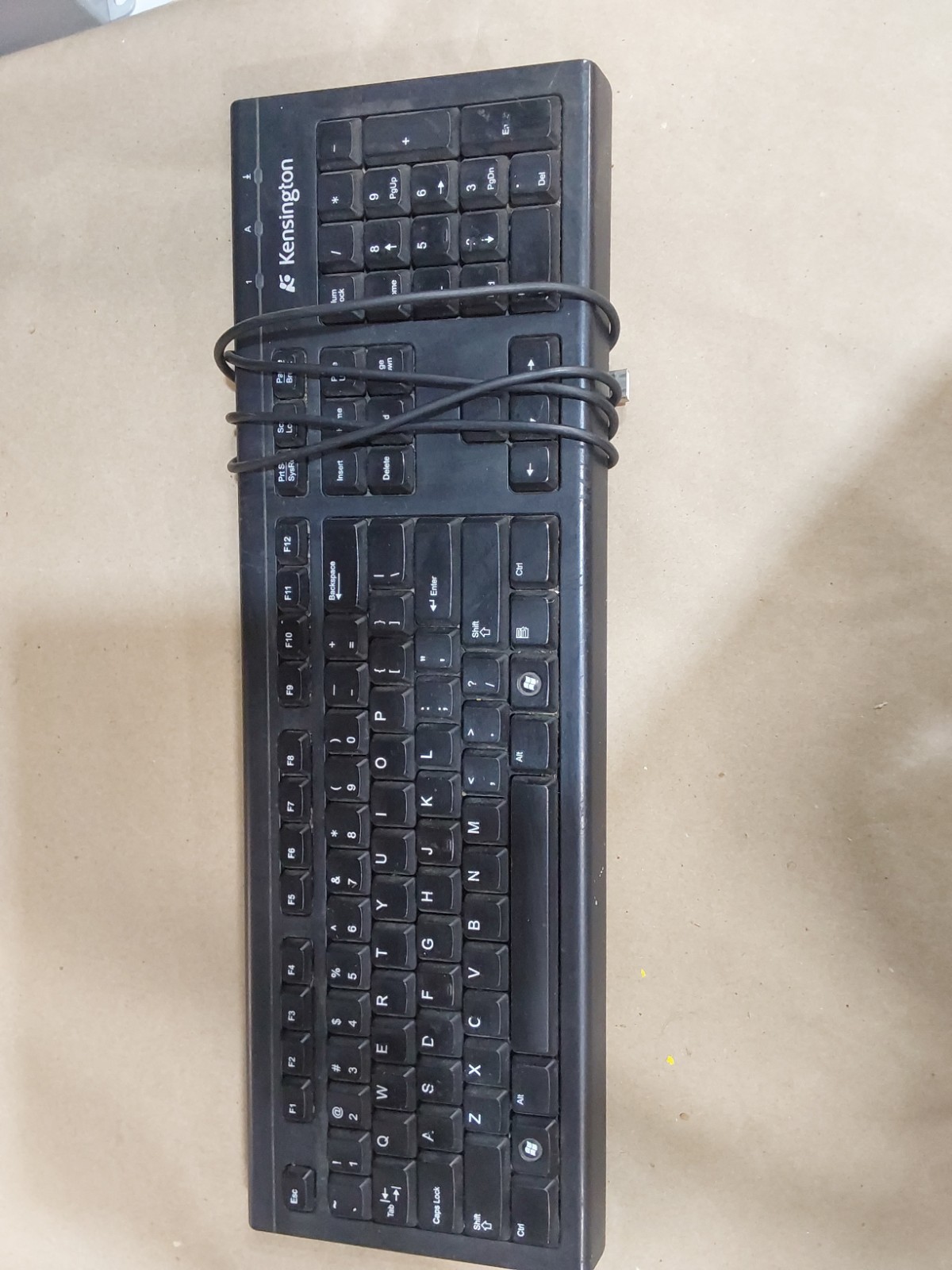 Kensington Keyboard Standard Wired Black Keyboard 