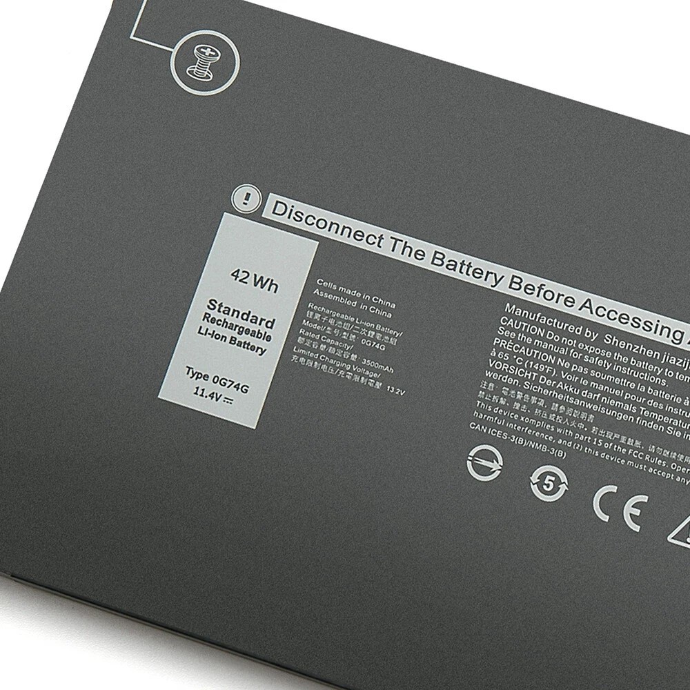 OG74G 0G74G 42WH Battery For Dell Latitude 5300 5310 7300 7400 P97G P96G P99G