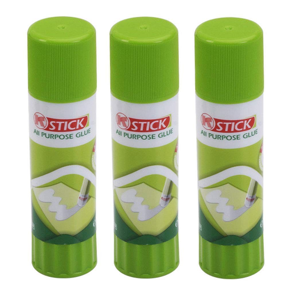 D-FLIFE 3pcs 3D Printer Glue Sticks, Solid Stickers for 3D Printer Hot Bed Print