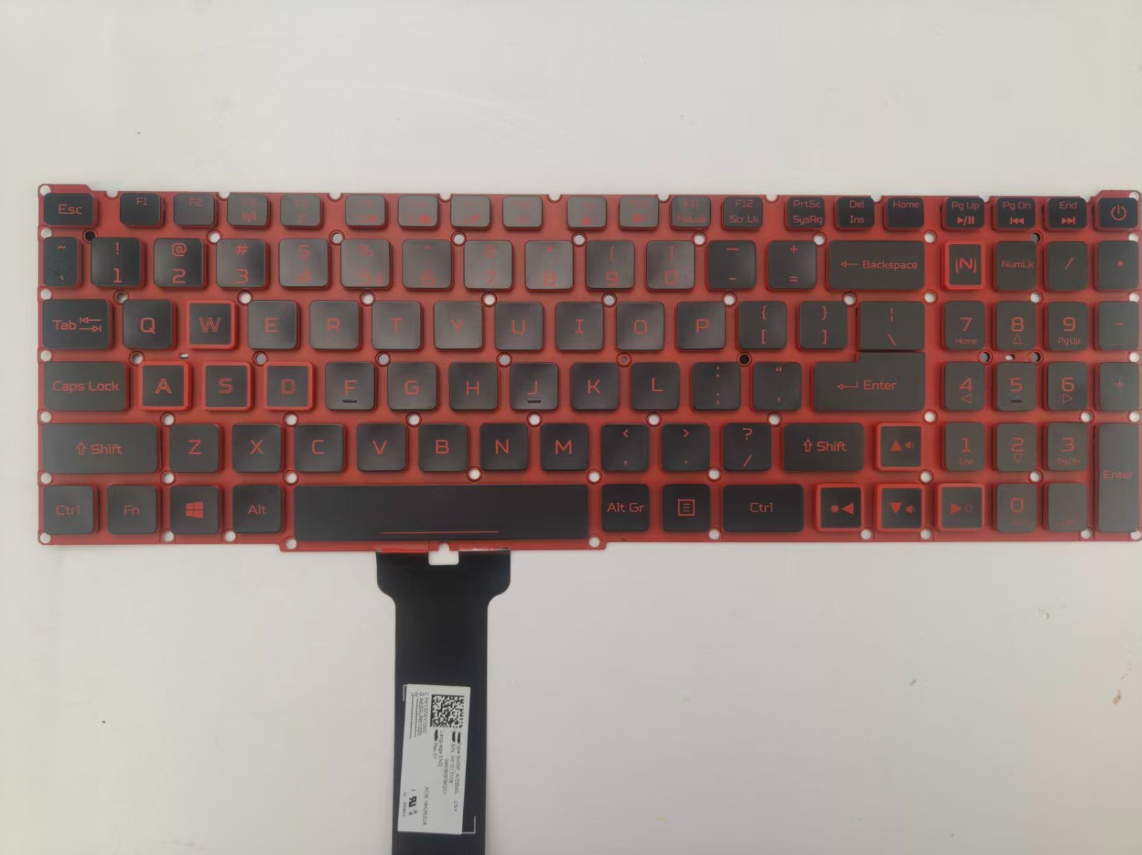 US Backlit Keyboard for ACER Nitro 5 AN515-45 AN515-55 AN515-45-R60 AN515-55-54Q