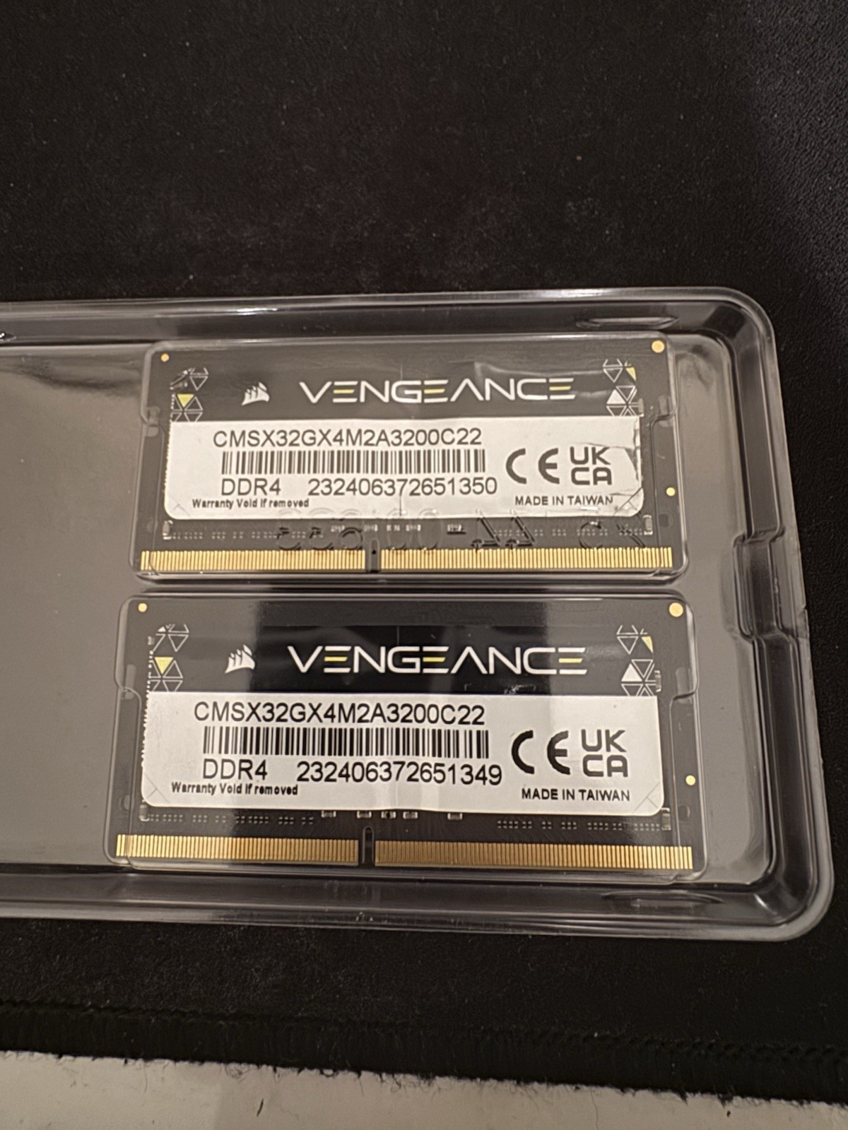 Corsair Vengeance 32GB (2x16GB) DDR4 3200MHz SODIMM Notebook PC Mini PC RAM