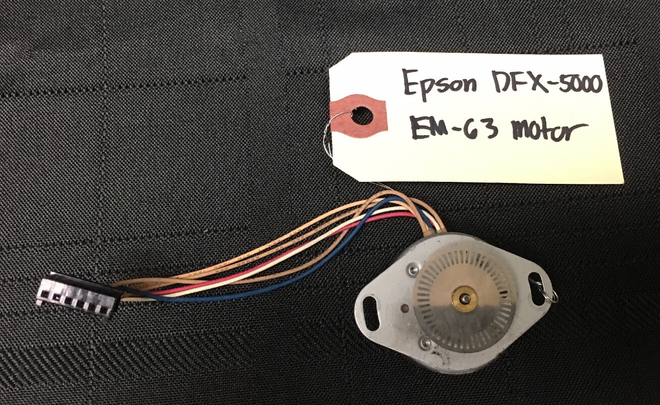 EPSON DFX-5000 EM-63 Motor 