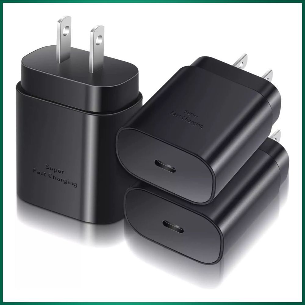 3X 25W Super Fast Charging Wall Charger Type C USB-C Adapter For iPhone Samsung