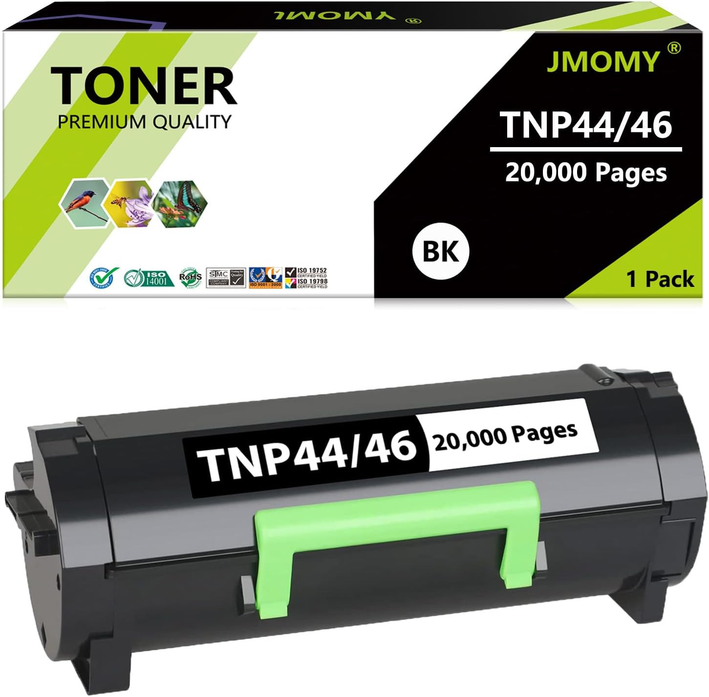 TNP44 TNP46 Toner Cartridge Compatible for Konica Minolta TNP 44 TNP-44 TNP 46