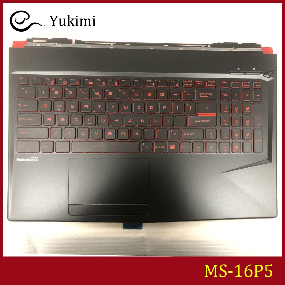 MS-16P5 MS-16P4 MS-16P6 FOR MSI GL63 GE63 Black C Shell Backlit Keyboard