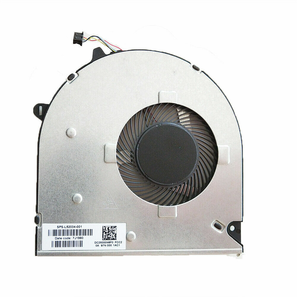 HP 15-dw0054wm 15-dw0077nr 15-dw0078nr 15-dw0081wm 15-dw0082cl CPU Cooling Fan