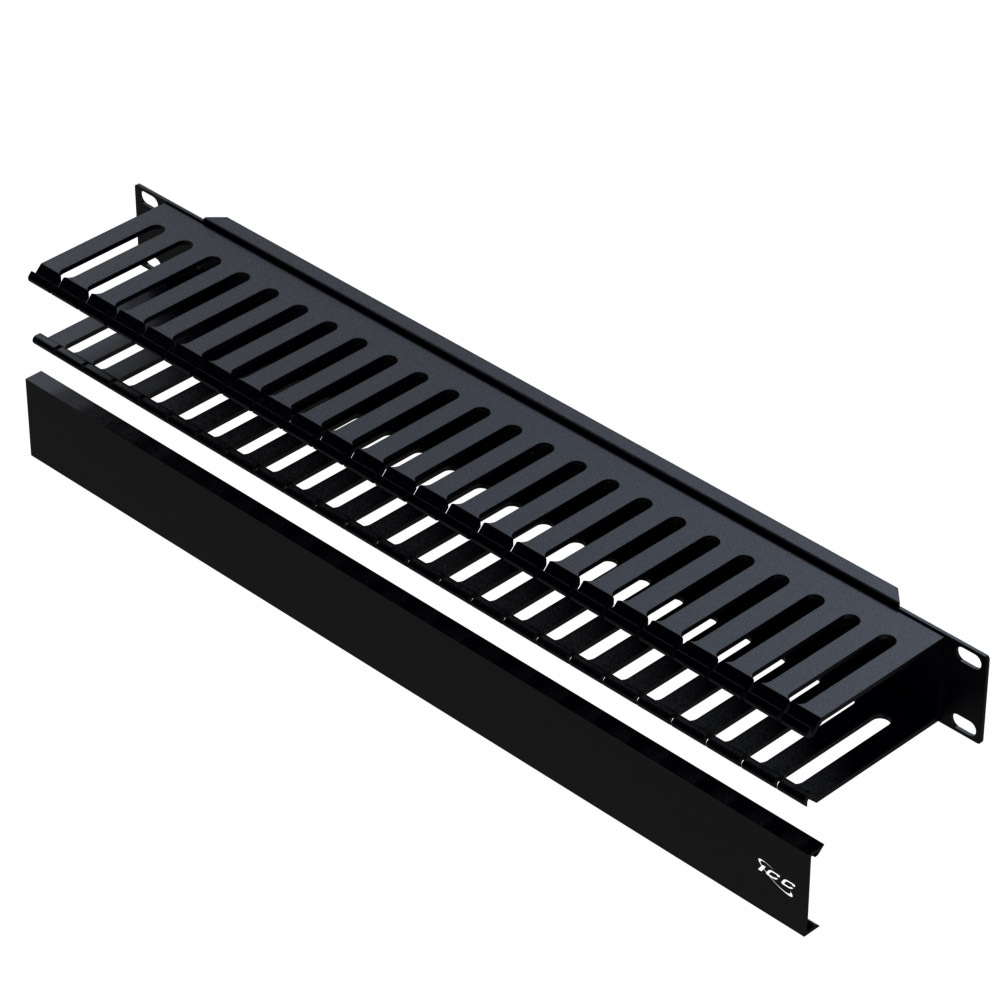 Icc Iccmscma41 Panel, Front Finger Duct, 24-Slot, 1Rms