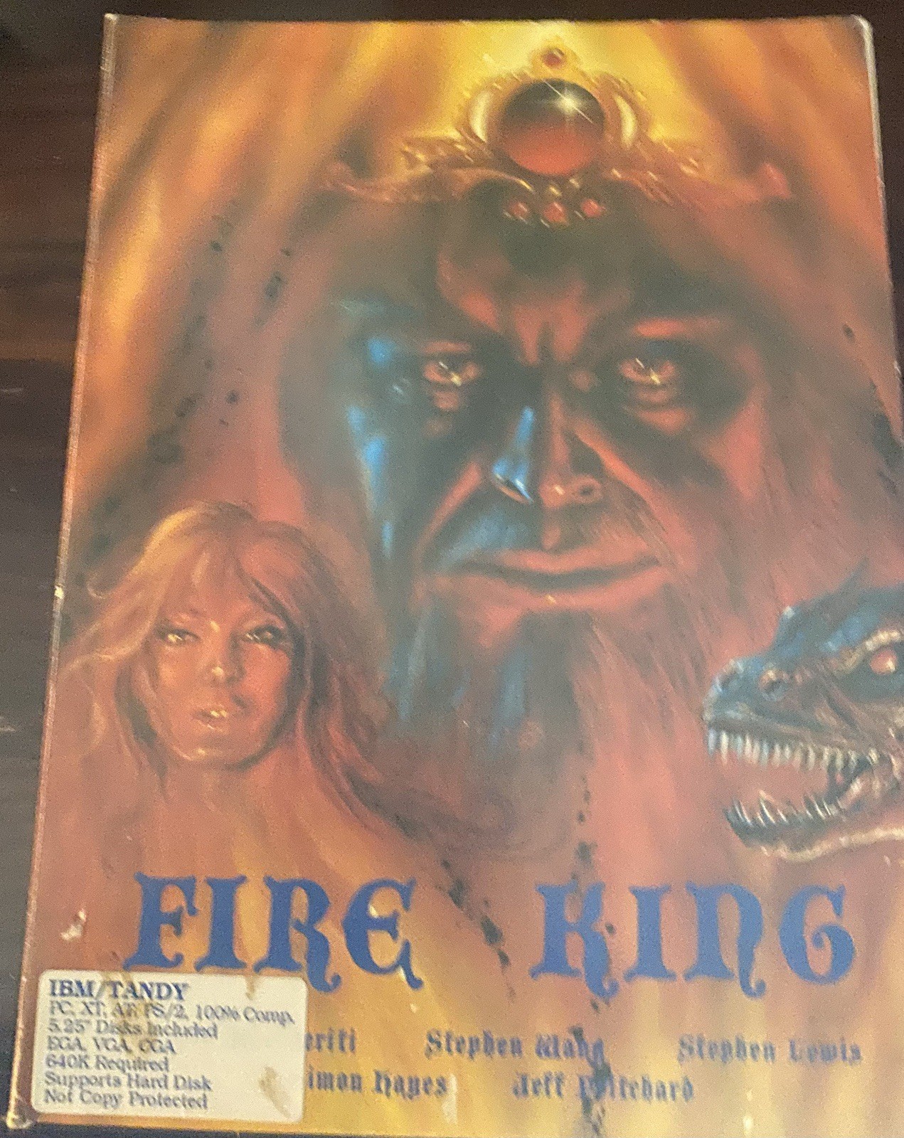 Fire King IBM Tandy 1988 Complete With TrifoldBrochure Excellent Cond Rare