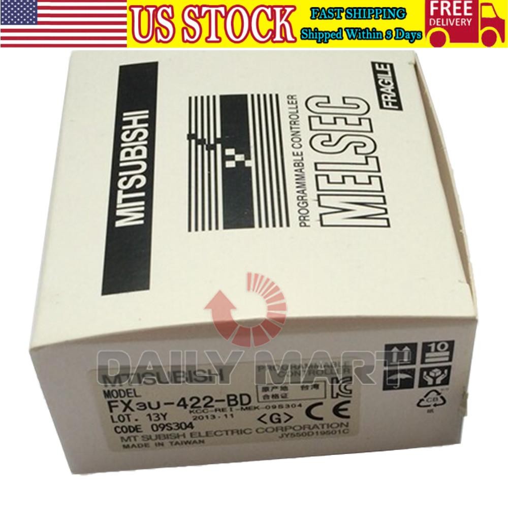 New In Box MITSUBISHI FX3U-422-BD Communication Board