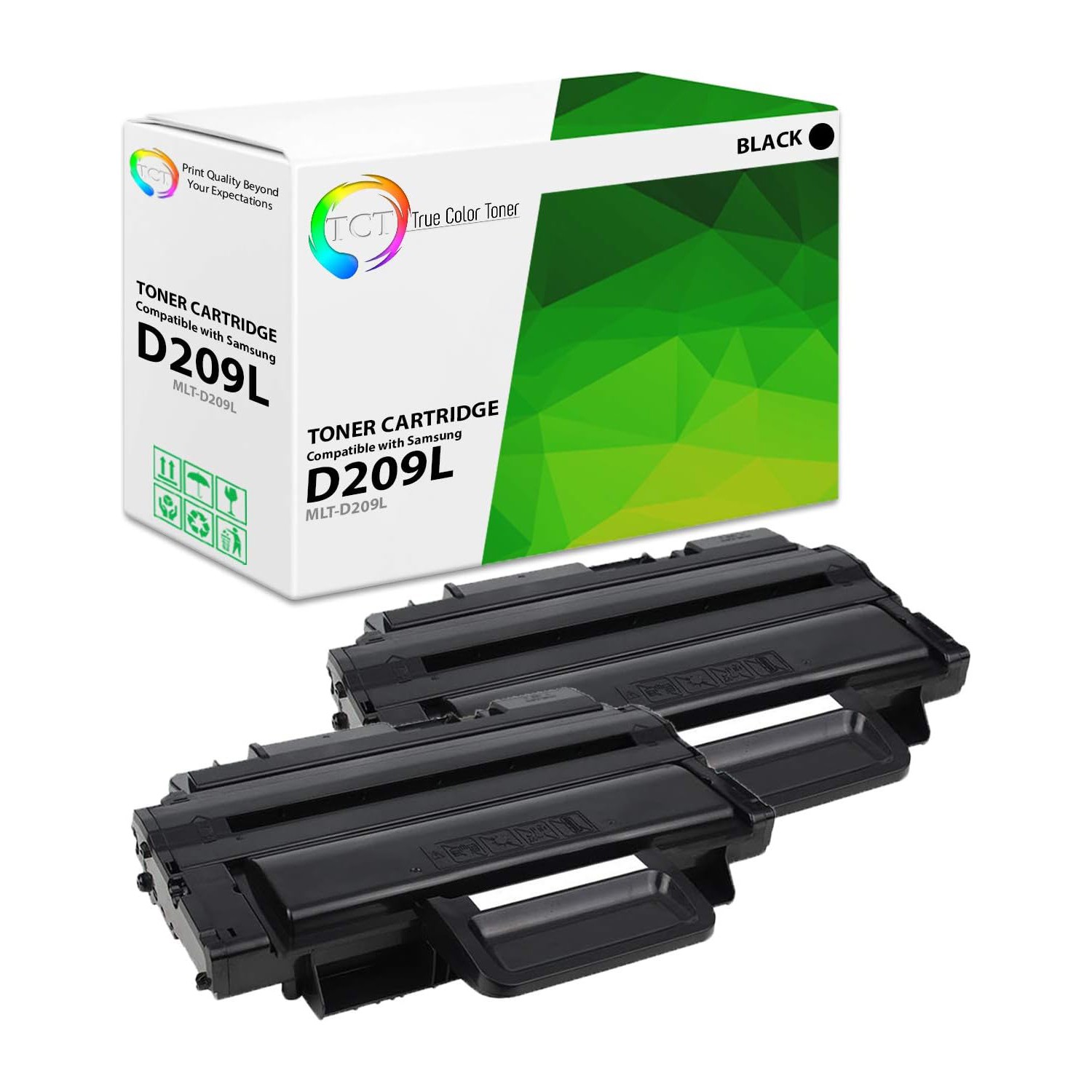 TCT 2PK MLT-D209L High Yield Toner Cartridges For Samsung SCX-4824 4826 4828