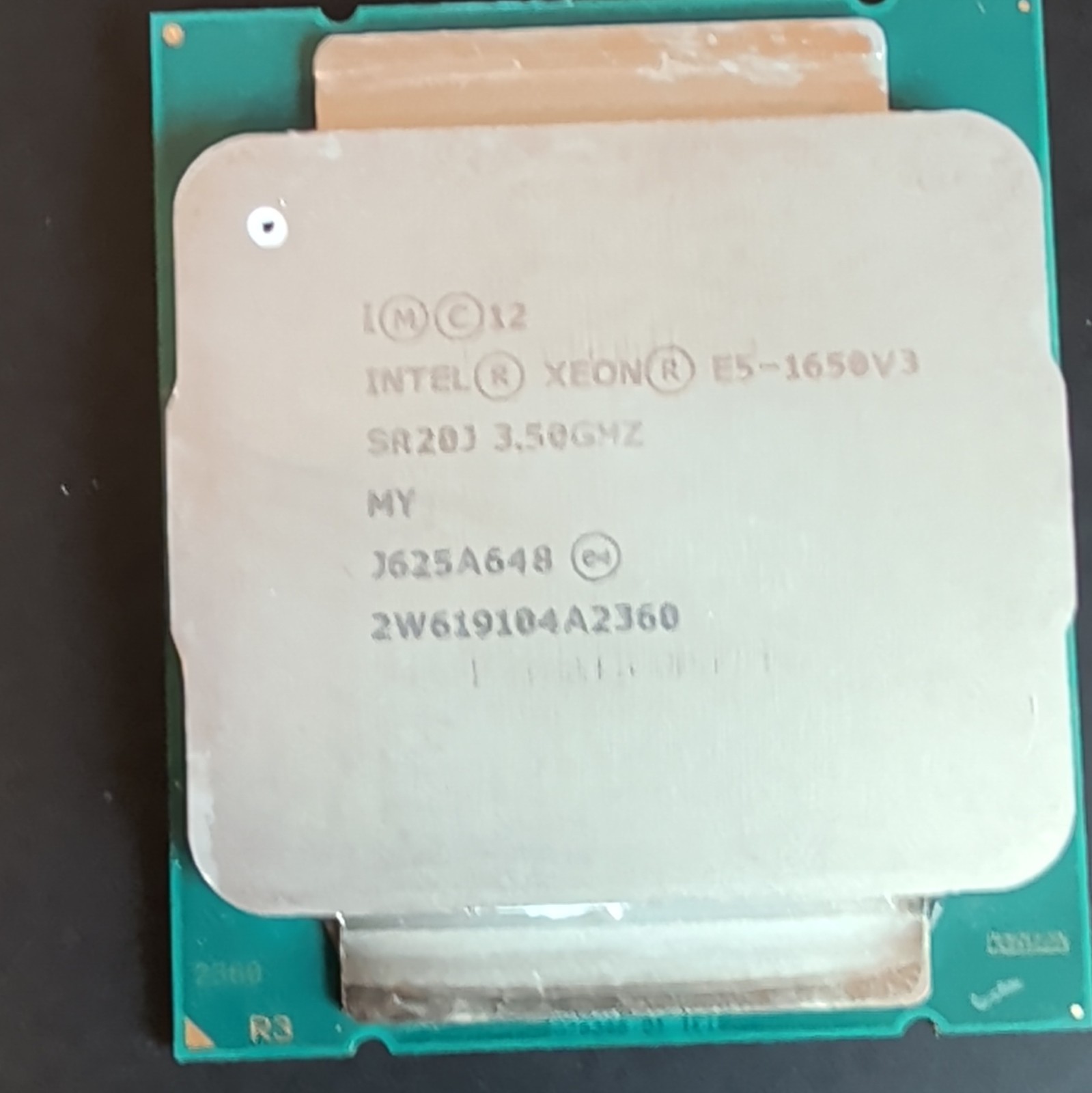 Intel Xeon E5-1650 v3 6-Core 3.50GHz LGA2011-v3 SR20J CPU Processor