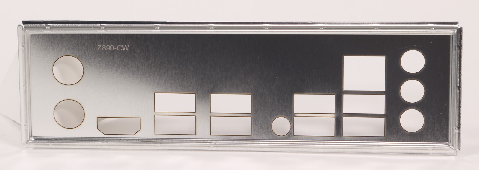 New IO Shield Backplate for ASRock Z890-CW ATX Motherboard