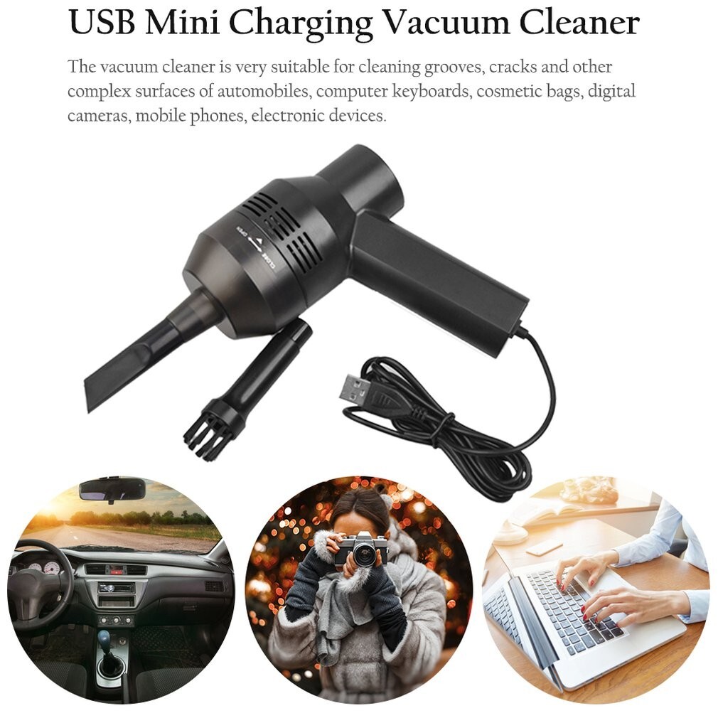 Portable Cordless Electric Air Duster Keyboard PC Car Cleaner Tool Rechargeable