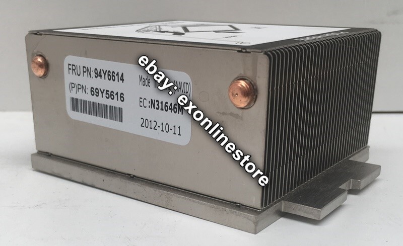 94Y6614 - FRU x3650M4 130W Heatsink Lenovo Used