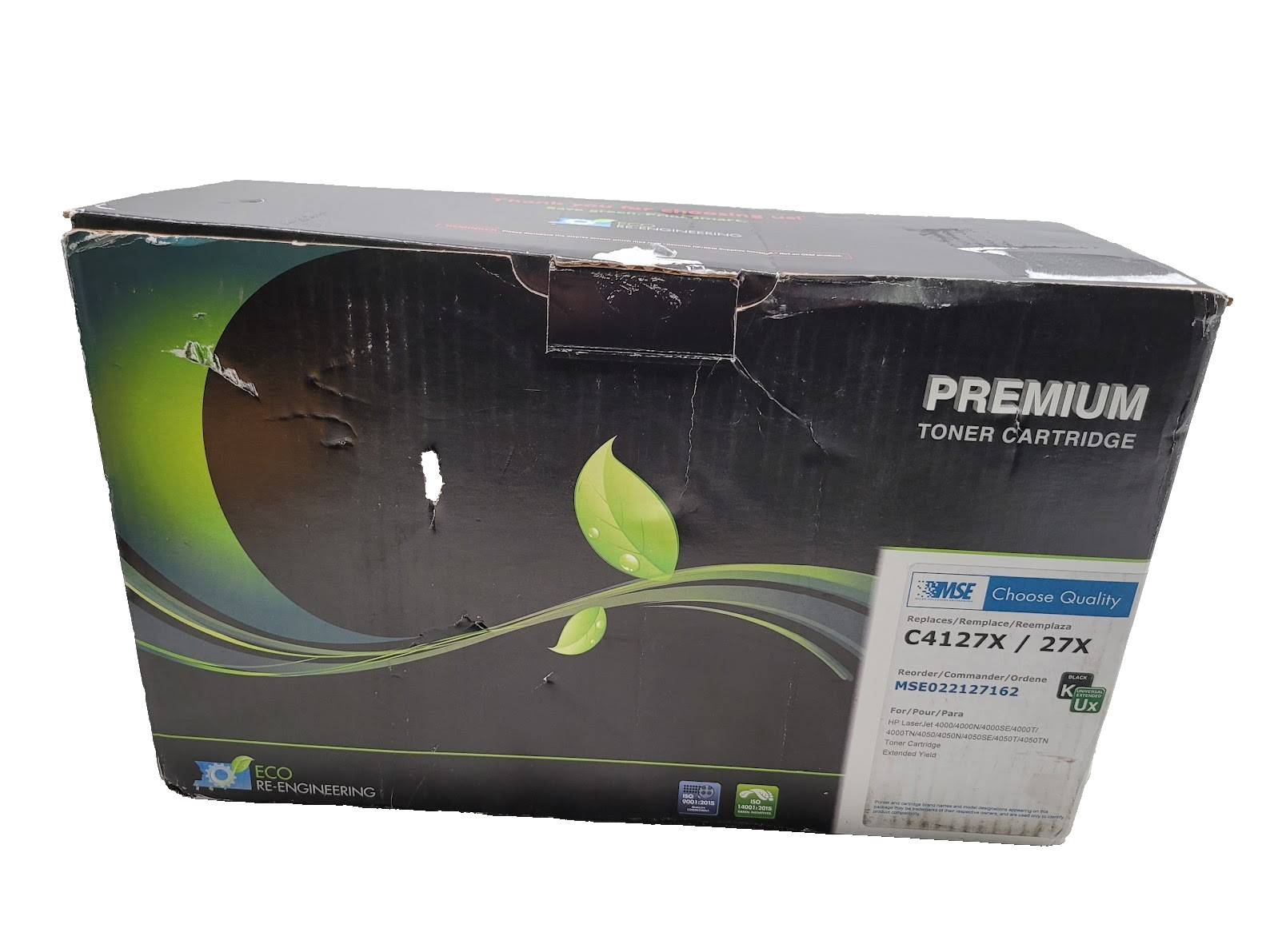 MSE- C4127X / 27X Toner Cartridge, Black, for Laserjet
