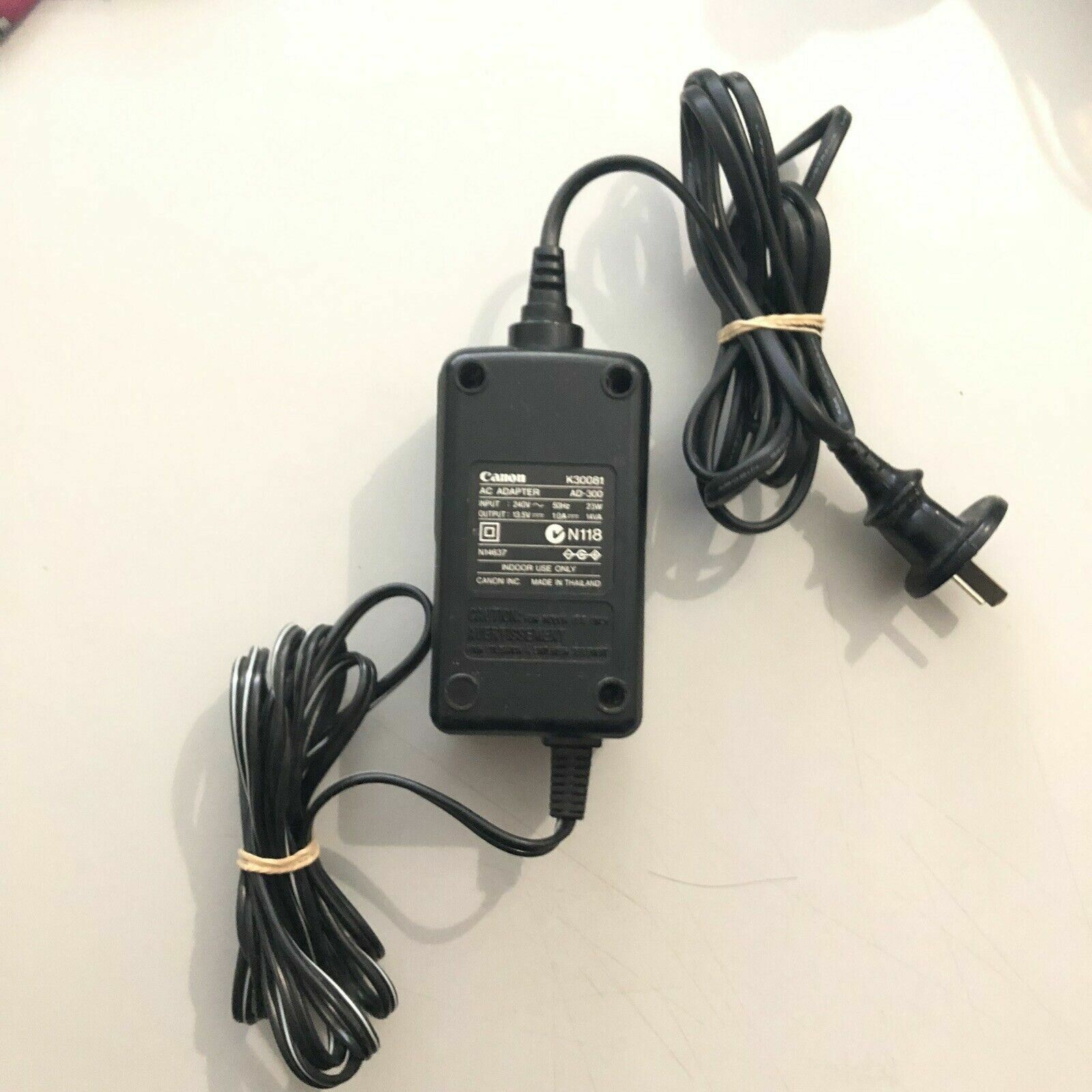 Genuine CANON AC Adapter Power Supply 13.5V 1.0A BJC-30 K30081 AD-300