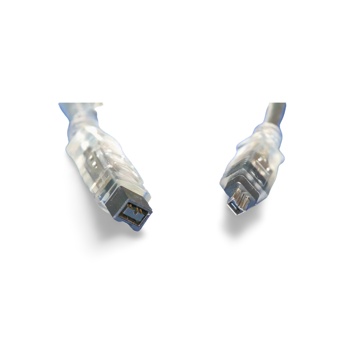 6ft 1394b FireWire 800/400 Cable 9 Pin to 4 Pin Long Tether - Silver