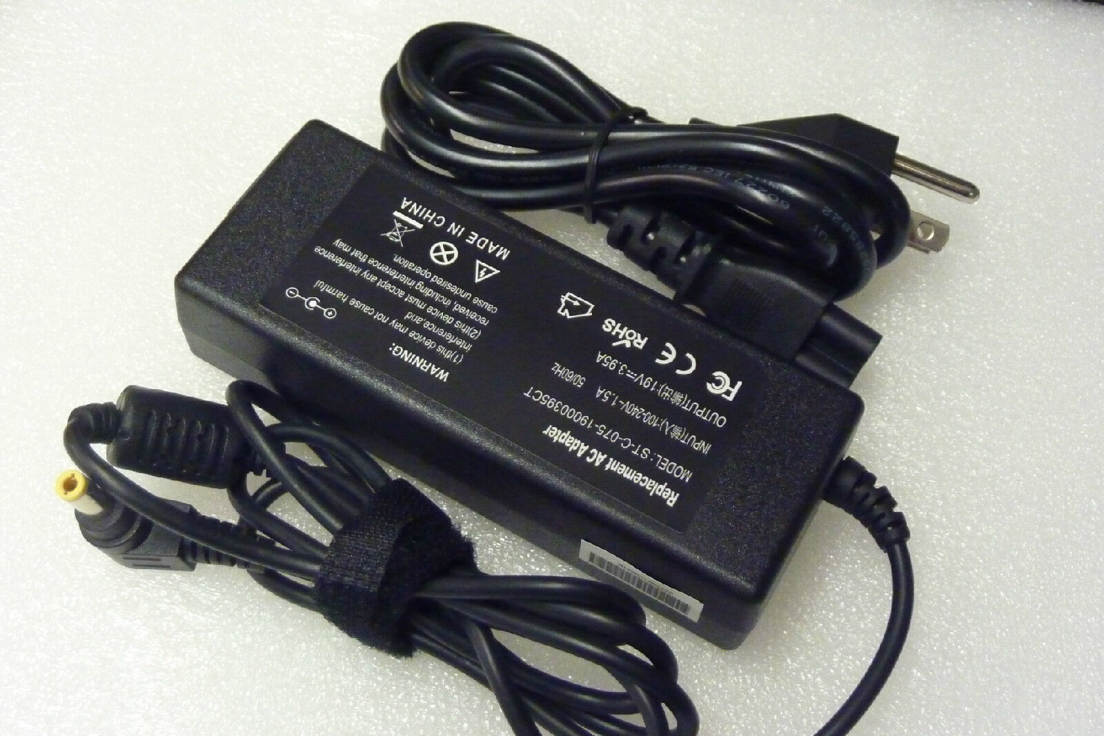 AC Adapter Charger For Toshiba Satellite A305D-S6835 A305D-S6848 A305D-S6849