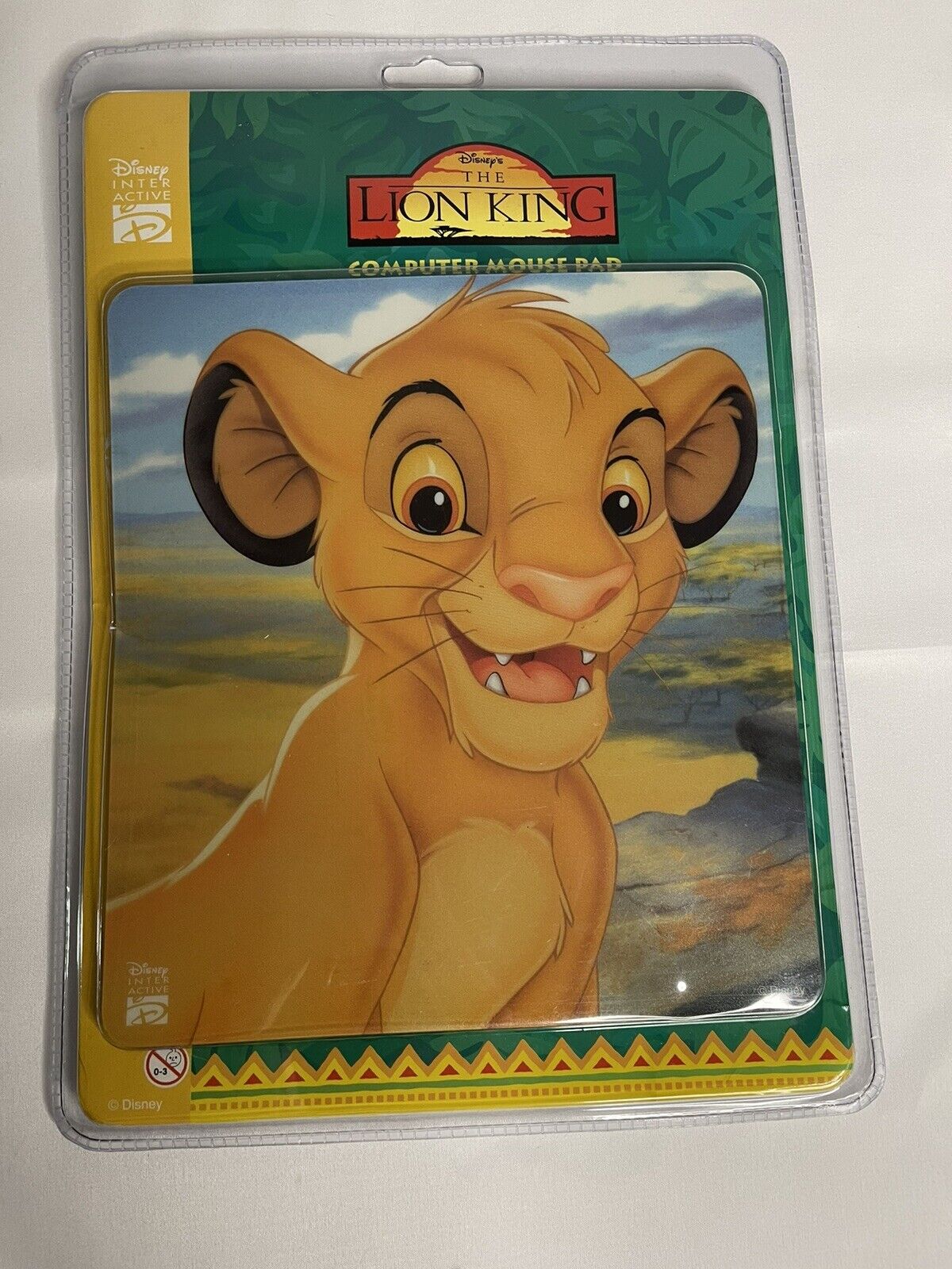 Disney Lion King (Simba) Computer Mouse Pad | New VTG 90s | Officially Licensed