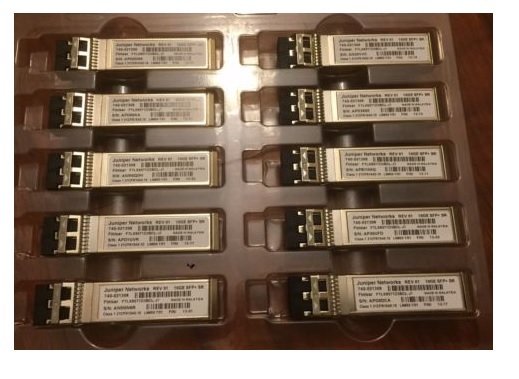 Juniper EX-SFP-10GE-SR SFPP-10GE-SR 740-021308 SFP-10G-SR 850nm Price Each