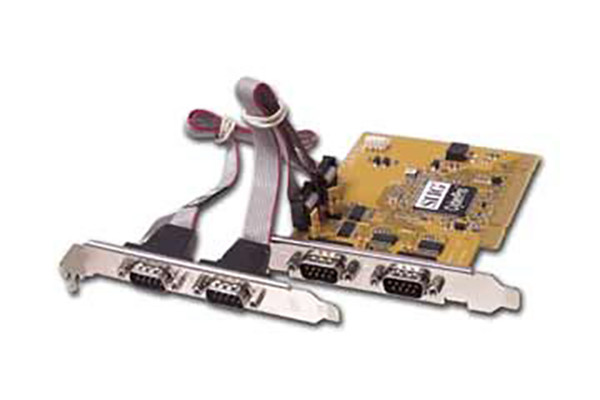 SIIG Industrial PCI 4X Serial Ports Controller JJ-P49012 (New Sealed)