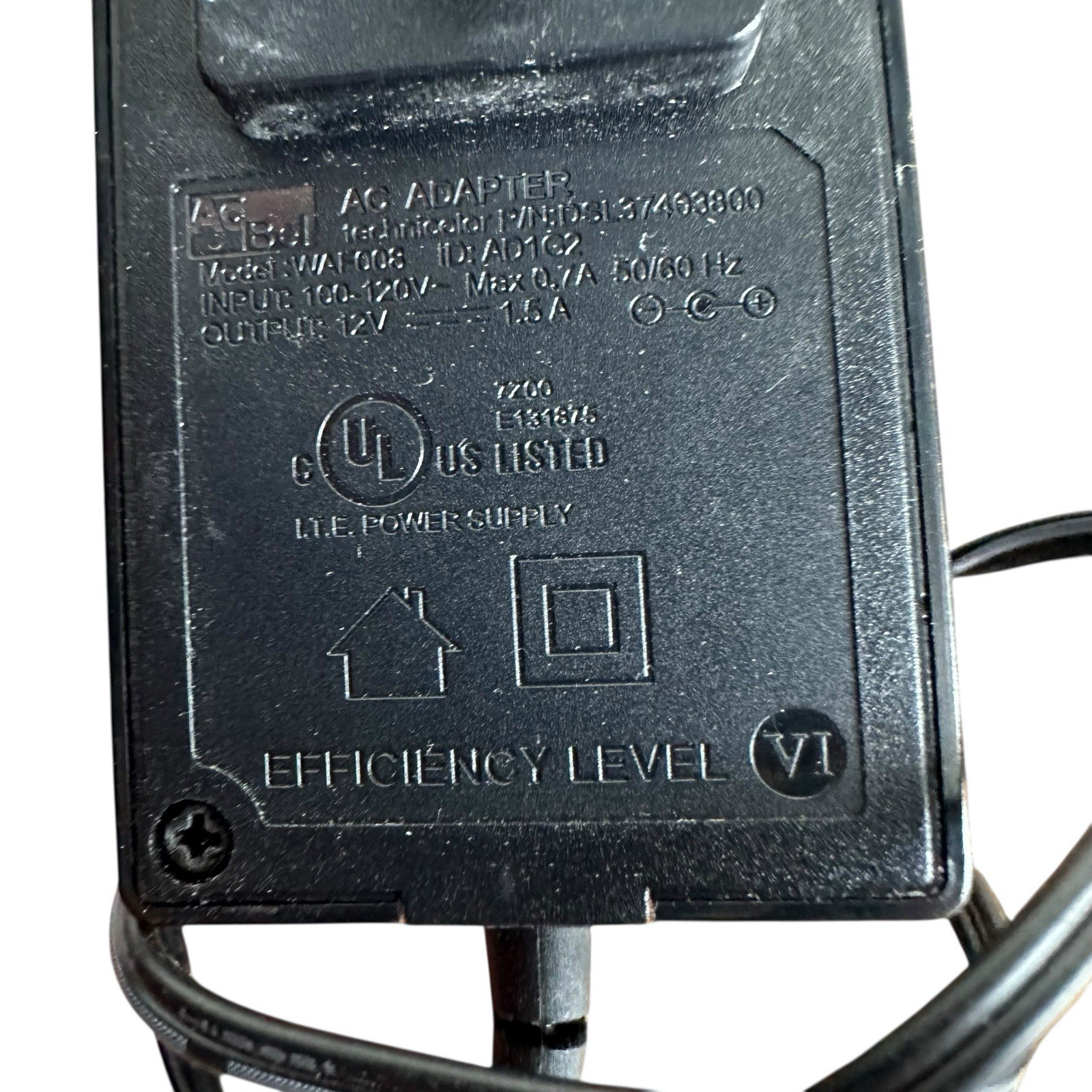Genuine 12V AcBel AC Adapter Zyxel Centurylink C1000Z DSL Modem Wireless Router