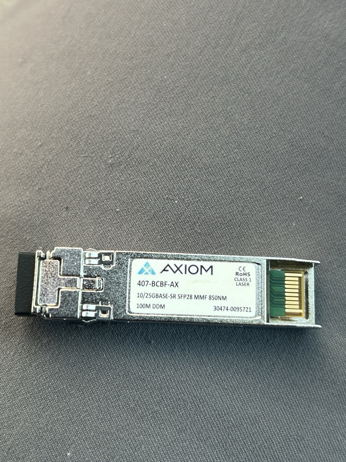 Axiom 407- BCBF -AX  10/25G SFP 28 850NM LC SR MMF 100m Brand New x1