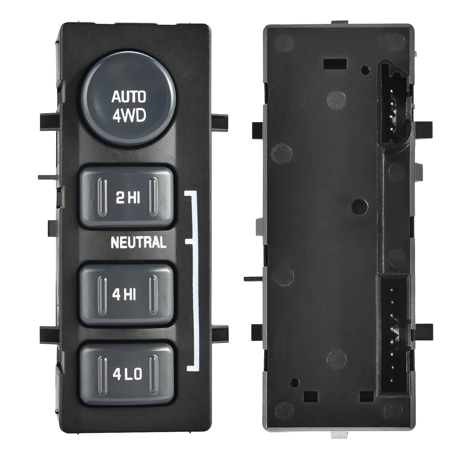 DUNSIHUI 901-062 Four Wheel Drive Selector Switch Replacement 4WD 4x4 for Silver