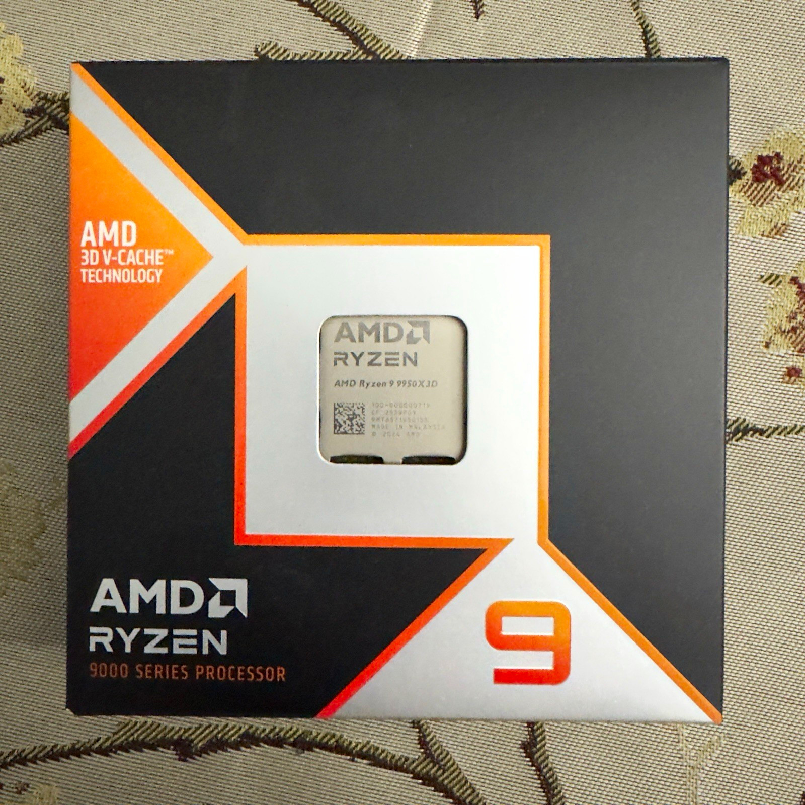 AMD Ryzen 9 9950X3D 16-Core Socket AM5 CPU 4.3GHz 144MB Cache
