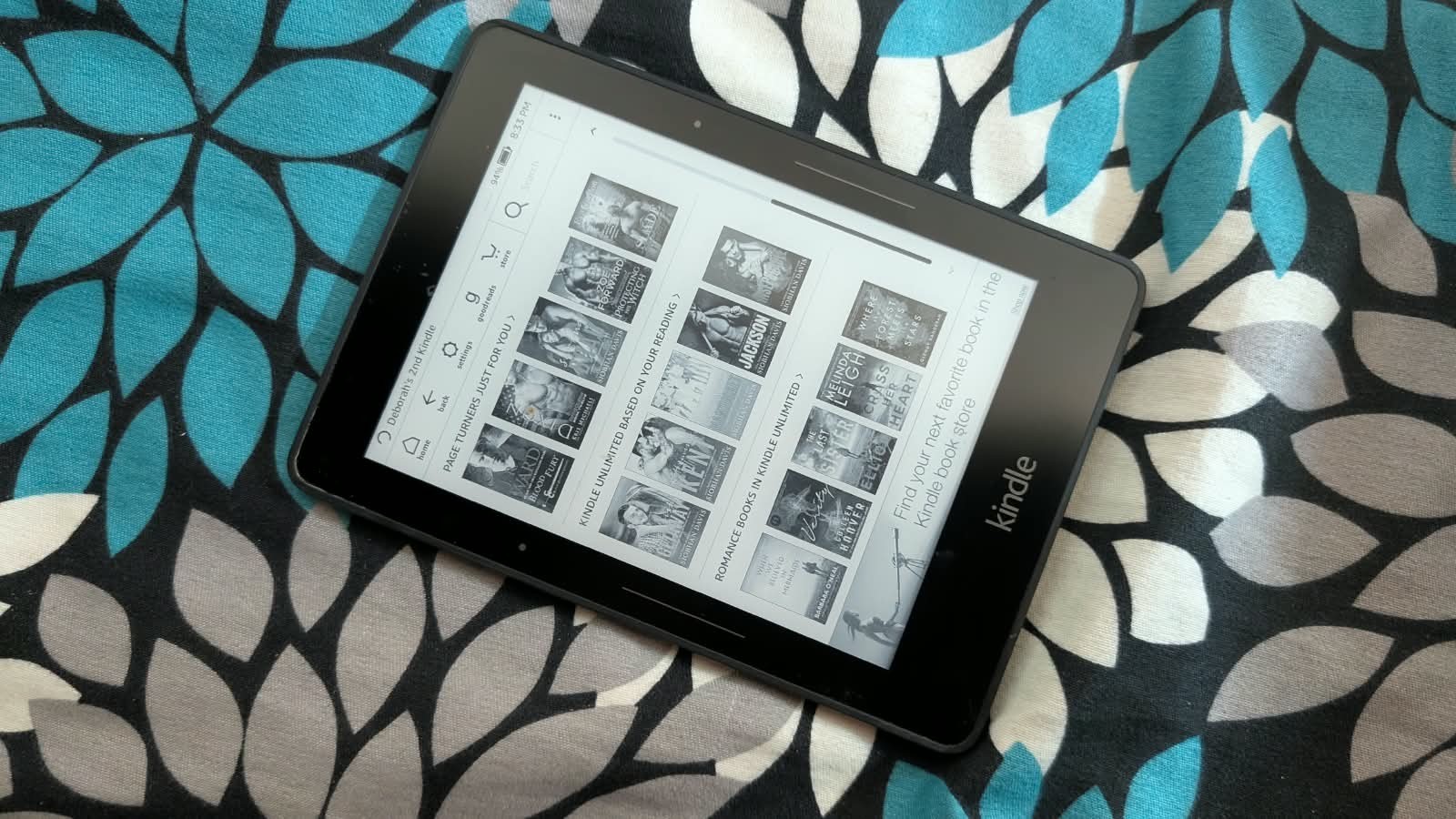Amazon Kindle Voyage 7th Gen 4GB NM460GZ Black - Pristine Conditio, Weak Battery